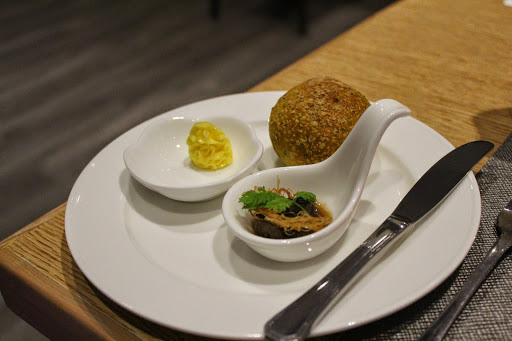 Violet Herbs Food Tasting